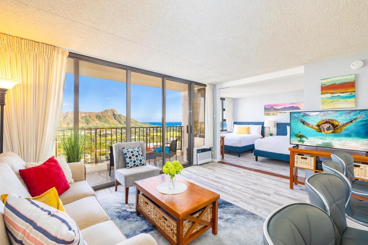 Ocean & Diamond Head Views - Near Beach - Parking! Гонолулу Экстерьер фото
